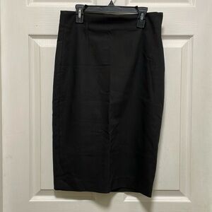 ZARA Woman | Basic | Pencil | Black Skirt | Side Zipper | Size S
